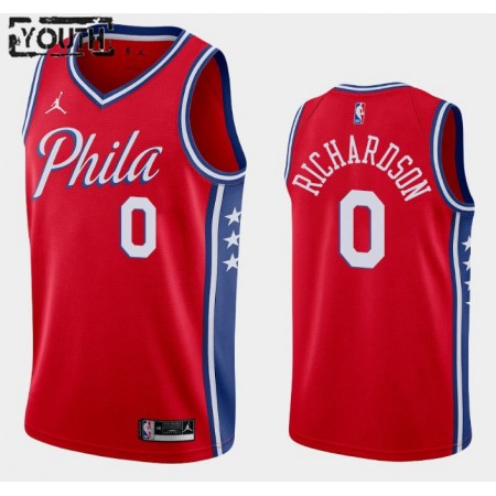 Kinder NBA Philadelphia 76ers Trikot Josh Richardson 0 Jordan Brand 2020-2021 Statement Edition Swingman
